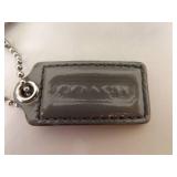 Authentic COACH Elias Belt Bag with Puffy Diamond Quilting in a Silver Metallic Finish Authentic COACH Elias Belt Bag with Puffy Diamond Quilting in a Silver Metallic Finish