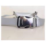 Authentic COACH Elias Belt Bag with Puffy Diamond Quilting in a Silver Metallic Finish Authentic COACH Elias Belt Bag with Puffy Diamond Quilting in a Silver Metallic Finish