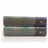 2 TRUE First US Edition "Harry Potter and the Goblet of Fire" Books 2 TRUE First US Edition "Harry Potter and the Goblet of Fire" Books