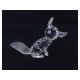 Lot of 2 AS NEW Swarovski Crystal Fox Figurines Lot of 2 AS NEW Swarovski Crystal Fox Figurines