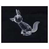 Lot of 2 AS NEW Swarovski Crystal Fox Figurines Lot of 2 AS NEW Swarovski Crystal Fox Figurines