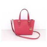 New with Tags Michael Kors Electric Pink Jet Set Travel Small Top Zip Tote/Bag New with Tags Michael Kors Electric Pink Jet Set Travel Small Top Zip Tote/Bag