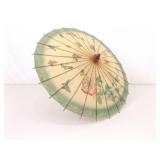 Lot of Antique Stone Teapots, Bamboo Umbrella, and Other Asian Decor Lot of Antique Stone Teapots, Bamboo Umbrella, and Other Asian Decor