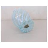 3 Vintage Fenton Vases and Basket 3 Vintage Fenton Vases and Basket