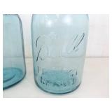 Lot of 10 Antique Ball Mason Jars, Some w/Lids Lot of 10 Antique Ball Mason Jars, Some w/Lids