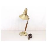 Lot of 3 Mid Century Modern Lighting Fixtures and Desk Lamp Lot of 3 Mid Century Modern Lighting Fixtures and Desk Lamp