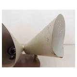 Lot of 3 Mid Century Modern Lighting Fixtures and Desk Lamp Lot of 3 Mid Century Modern Lighting Fixtures and Desk Lamp