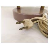 Lot of 3 Mid Century Modern Lighting Fixtures and Desk Lamp Lot of 3 Mid Century Modern Lighting Fixtures and Desk Lamp
