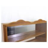 Larger Wood Sliding Glass Door Tabletop Display Curio Larger Wood Sliding Glass Door Tabletop Display Curio