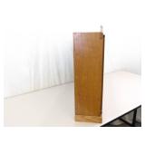 Larger Wood Sliding Glass Door Tabletop Display Curio Larger Wood Sliding Glass Door Tabletop Display Curio