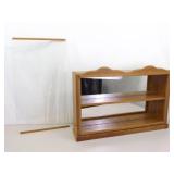 Larger Wood Sliding Glass Door Tabletop Display Curio Larger Wood Sliding Glass Door Tabletop Display Curio