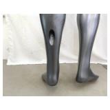 Lot of 3 - 44" Waist Mannequins w/One On a Stand Lot of 3 - 44" Waist Mannequins w/One On a Stand