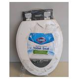CLOROX BEVELED WOOD TOILET SEAT CLOROX BEVELED WOOD TOILET SEAT