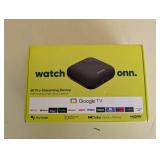 NEW ONN GOOGLE TV 4K PRO STREAMING DEVICE NEW ONN GOOGLE TV 4K PRO STREAMING DEVICE