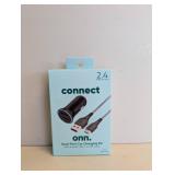 NEW ONN DUAL-PORT CAR CHARGING KIT NEW ONN DUAL-PORT CAR CHARGING KIT