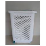 HOME LOGIC ROLLING HAMPER WITH HANDLE HOME LOGIC ROLLING HAMPER WITH HANDLE