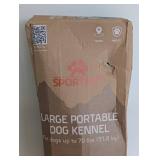 SPORTPET LARGE PORTABLE DOG KENNEL SPORTPET LARGE PORTABLE DOG KENNEL