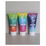 HELLO TOOTHPASTE 3PK. HELLO TOOTHPASTE 3PK.