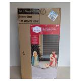 HOLIDAY TIME 3PC. NATIVITY SCENE HOLIDAY TIME 3PC. NATIVITY SCENE