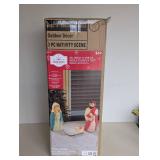 HOLIDAY TIME 3PC. NATIVITY SCENE HOLIDAY TIME 3PC. NATIVITY SCENE