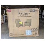 NEW BETTER HOMES & GARDENS PAIGE 2PC. STATIONARY CHAIRS NEW BETTER HOMES & GARDENS PAIGE 2PC. STATIONARY CHAIRS