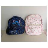 (2) CHILDREN BACKPACKS (BOY/GIRL) (2) CHILDREN BACKPACKS (BOY/GIRL)