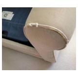 Stearns and Foster Sleeper Loveseat, as