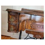 Antique New Home Treadle Sewing Machine