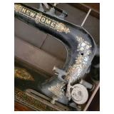 Antique New Home Treadle Sewing Machine