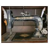 Antique New Home Treadle Sewing Machine