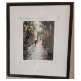 Framed Photo Print Italy by Zeny Cieslikowski