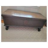 Antique Caswell Runyan Cedar Chest Trunk