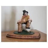 Old Cow Poke Clay Putty Statue by Joan Ryoberg