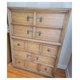 MCM Drexel Heritage Collage Collection 5 Drawer Dresser