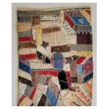 Antique Crazy Quilt Patchwork Sampler