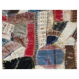 Antique Crazy Quilt Patchwork Sampler