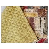 Antique Crazy Quilt Patchwork Sampler