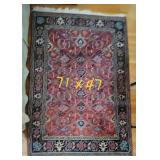 Wool Area Rug ~ 47 x 71