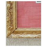 Gesso Gilt Frame Print of Renaissance Girl