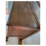 Antique Mirrored Sideboard Buffet Server