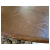 Queen Anne Dining Table and Chairs, as