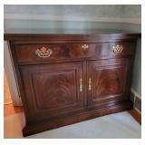Drexel Crotch Mahogany Server Buffet