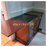 Drexel Crotch Mahogany Server Buffet