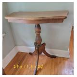 Tri Foot Pedestal Side Table