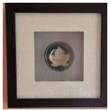 Asian Creramic Finger Bowl Shadow Box