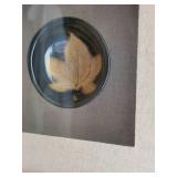 Asian Creramic Finger Bowl Shadow Box
