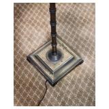 Brass Bamboo Stem Floor Lamp