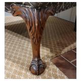 Pawfoot Wingback Arm Chair, as