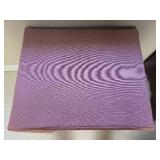 Linen Covered Side Table