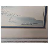 Dreamlike Fine Art Print Pair - Gerald W. Bernhardt - Lone Weathervane - Peaceful Snow